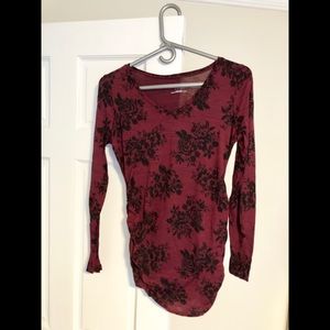 Long sleeve maternity